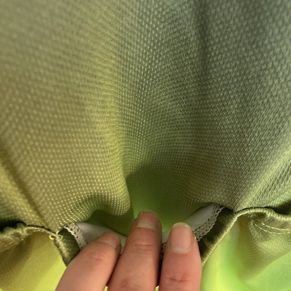 Voofly Athletic Apparel Neon Green and Black Bicycle Jersey Size Small Pockets - Picture 10 of 11